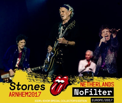 THE ROLLING STONES / NO FILTER TOUR ARNHEM, NETHERLANDS 2017 (2CDR+1DVDR)