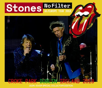 THE ROLLING STONES / NO FILTER TOUR DUBLIN, IRELAND 2018 (2CDR+1DVDR)