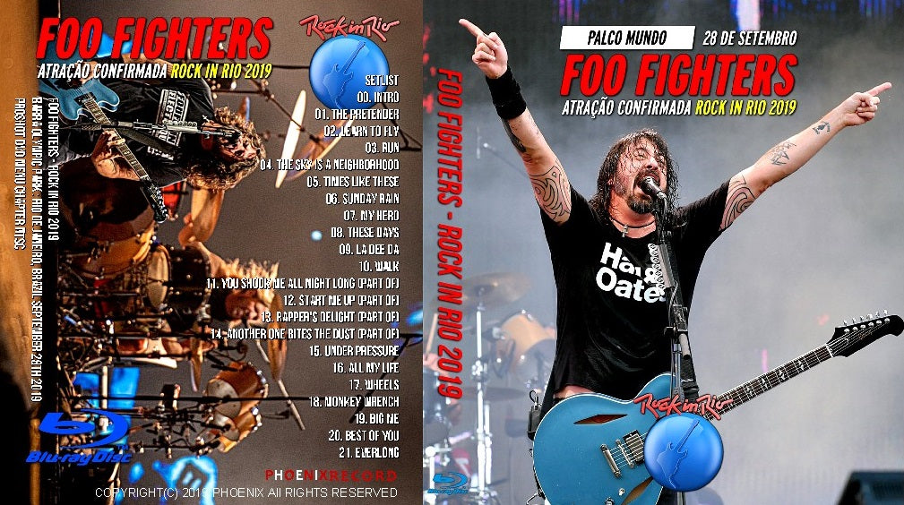 Foo Fighters / Rock in Rio 2019 (1BDR)