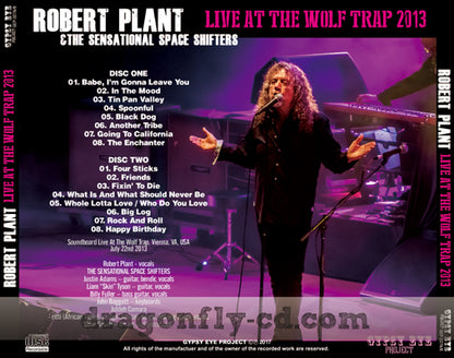 ROBERT PLANT / LIVE AT THE WOLF TRAP STEREO SOUNDBOARD (2CDR)