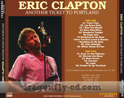 ERIC CLAPTON / ANOTHER TICKET TO PORTLAND (2CDR)