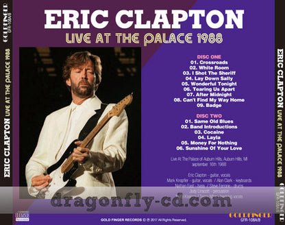ERIC CLAPTON / LIVE AT THE PALACE (2CDR)