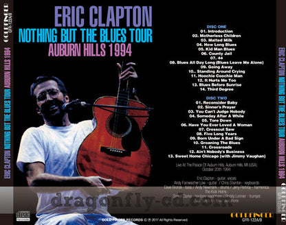 ERIC CLAPTON / NOTHING BUT THE BLUES TOUR AUBURN HILLS 1994 (2CDR)