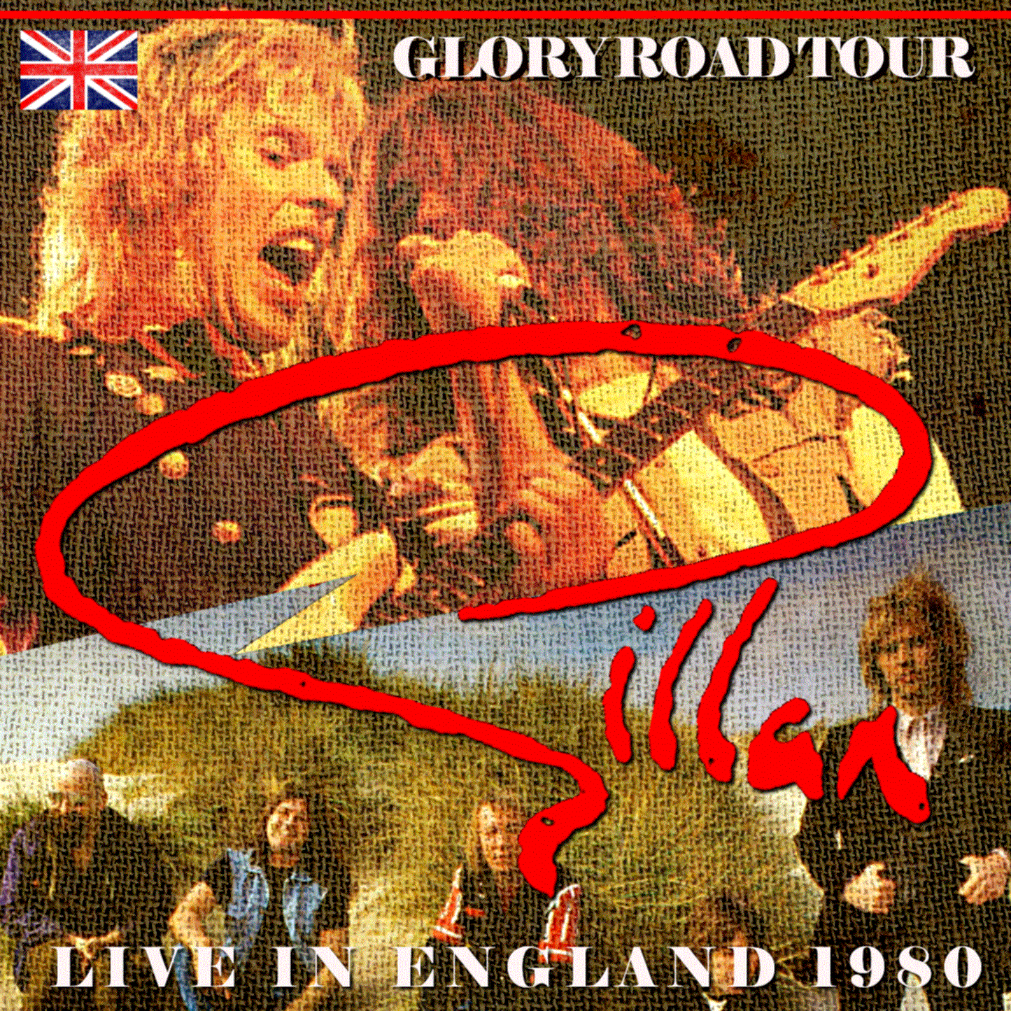 Gillan / Live in England 1980 Glory Road Tour City Hall (2CDR)