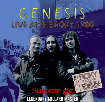 GENESIS / SURPRISE GIG LIVE AT THE ROXY 1980 LEGENDARY MILLARD MASTER (2CDR)