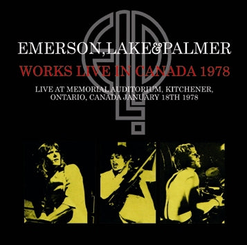 EMERSON, LAKE & PALMER / WORKS LIVE IN CANADA 1978 (2CDR)