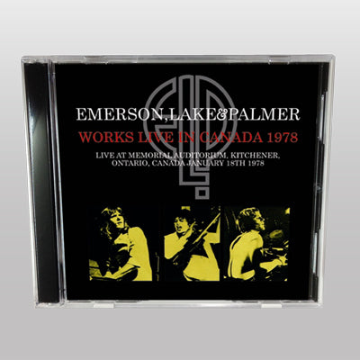 EMERSON, LAKE & PALMER / WORKS LIVE IN CANADA 1978 (2CDR)