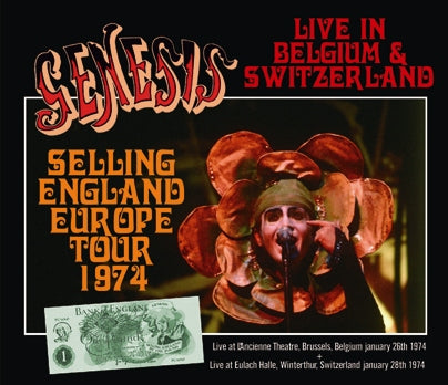 GENESIS / SELLING ENGLAND EUROPE TOUR 1974 (3CDR)