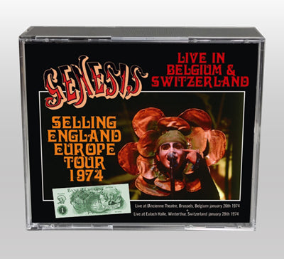 GENESIS / SELLING ENGLAND EUROPE TOUR 1974 (3CDR)