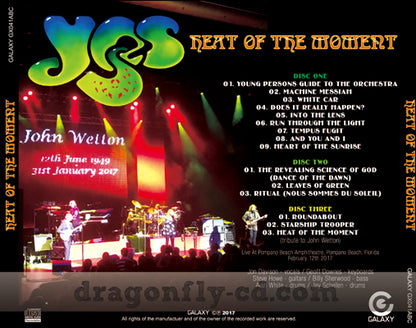 YES / HEAT OF THE MOMENT (3CDR)