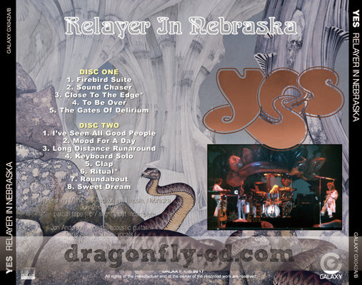 YES / RELAYER IN NEBRASKA (2CDR)