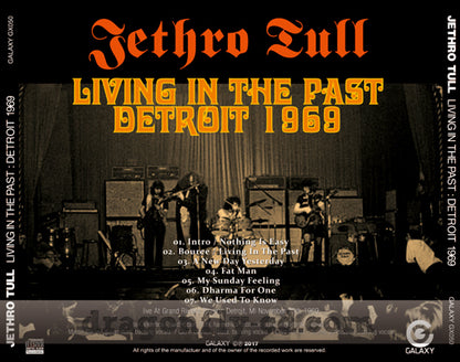 JETHRO TULL / LIVING IN THE PAST (1CDR)