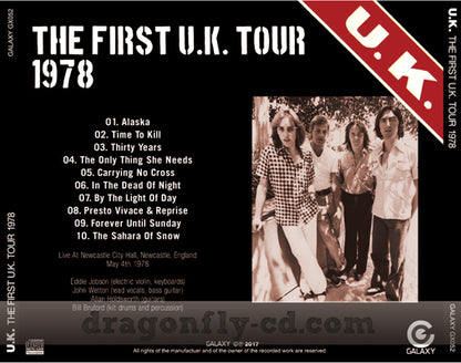 U.K. / THE FIRST U.K. TOUR 1978 (2CDR)