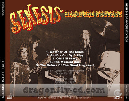 GENESIS / BRADFORD FOXTROT (1CDR)