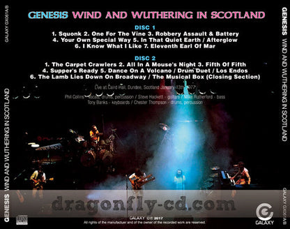 GENESIS / WIND AND WUTHERING IN SCOTLAND (2CDR)