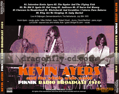 KEVIN AYERS / PIKNIK: RARE AND UNRELEASED (1CDR)