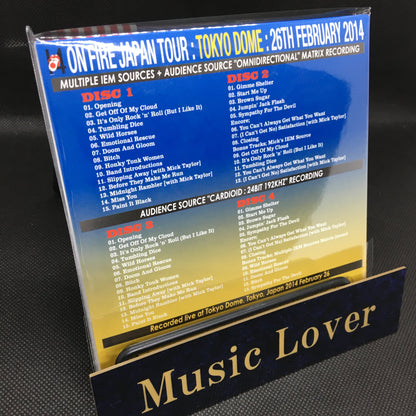 THE ROLLING STONES / THICK AS THIEVES 2014 TOKYO 1ST NIGHT DEFINITIVE EDITION (4CD)