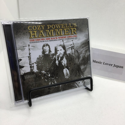 COZY POWELL'S HAMMER / THE DRUMS ARE BACK WHERE I BELONG HEIDELBERG 1992 (2CDR)