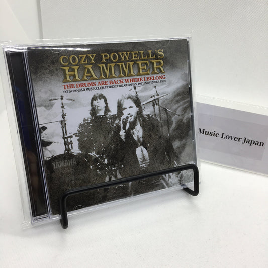 COZY POWELL'S HAMMER / THE DRUMS ARE BACK WHERE I BELONG HEIDELBERG 1992 (2CDR)