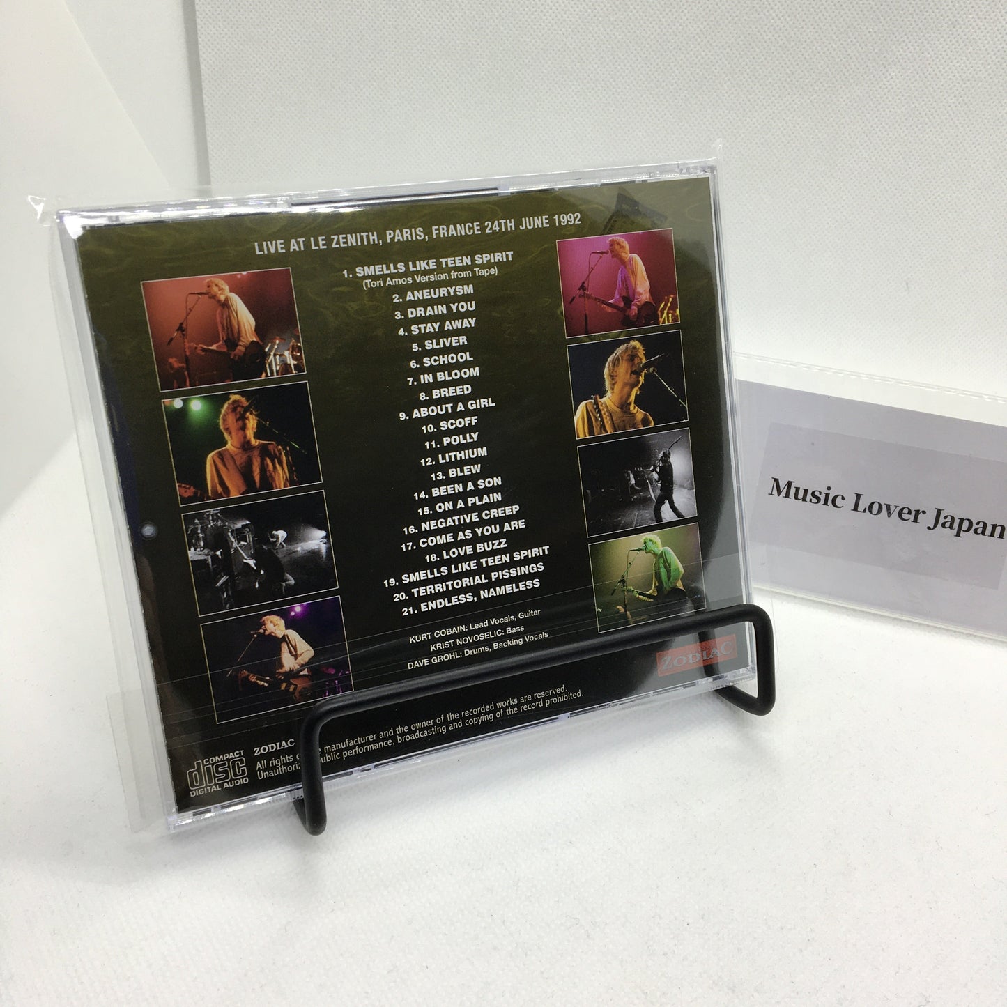 NIRVANA / PARÍS 1992 2025 REMASTERIZACIÓN Y REMIX (1 CD)