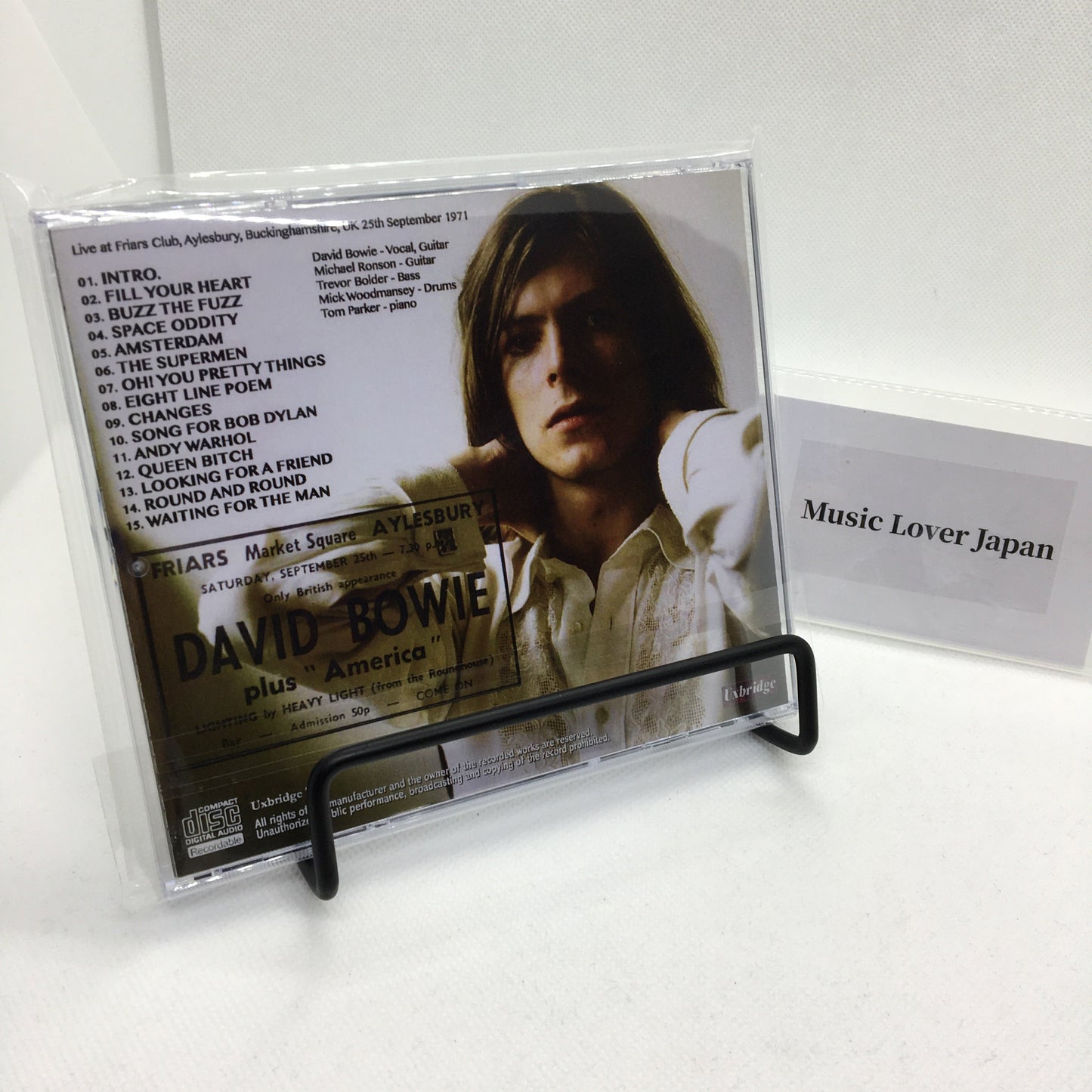 DAVID BOWIE / AYLESBURY 1971 UPGRADE (1CDR)