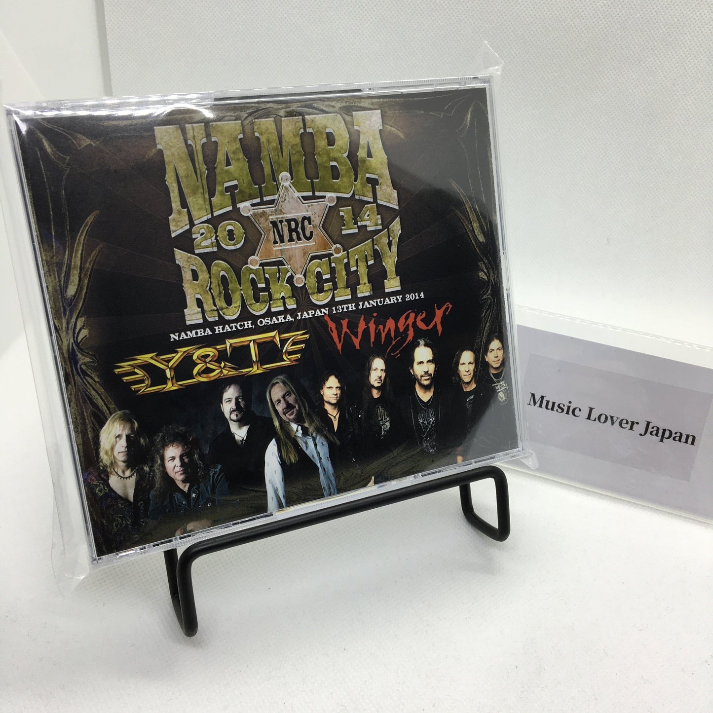 WINGER / Y&amp;T / NAMBA ROCK CITY 2014 (4 CD)