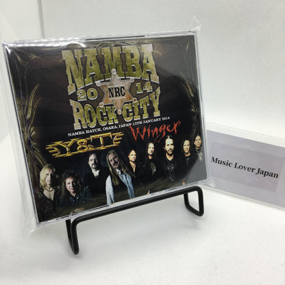 WINGER / Y&amp;T / NAMBA ROCK CITY 2014 (4 CD)