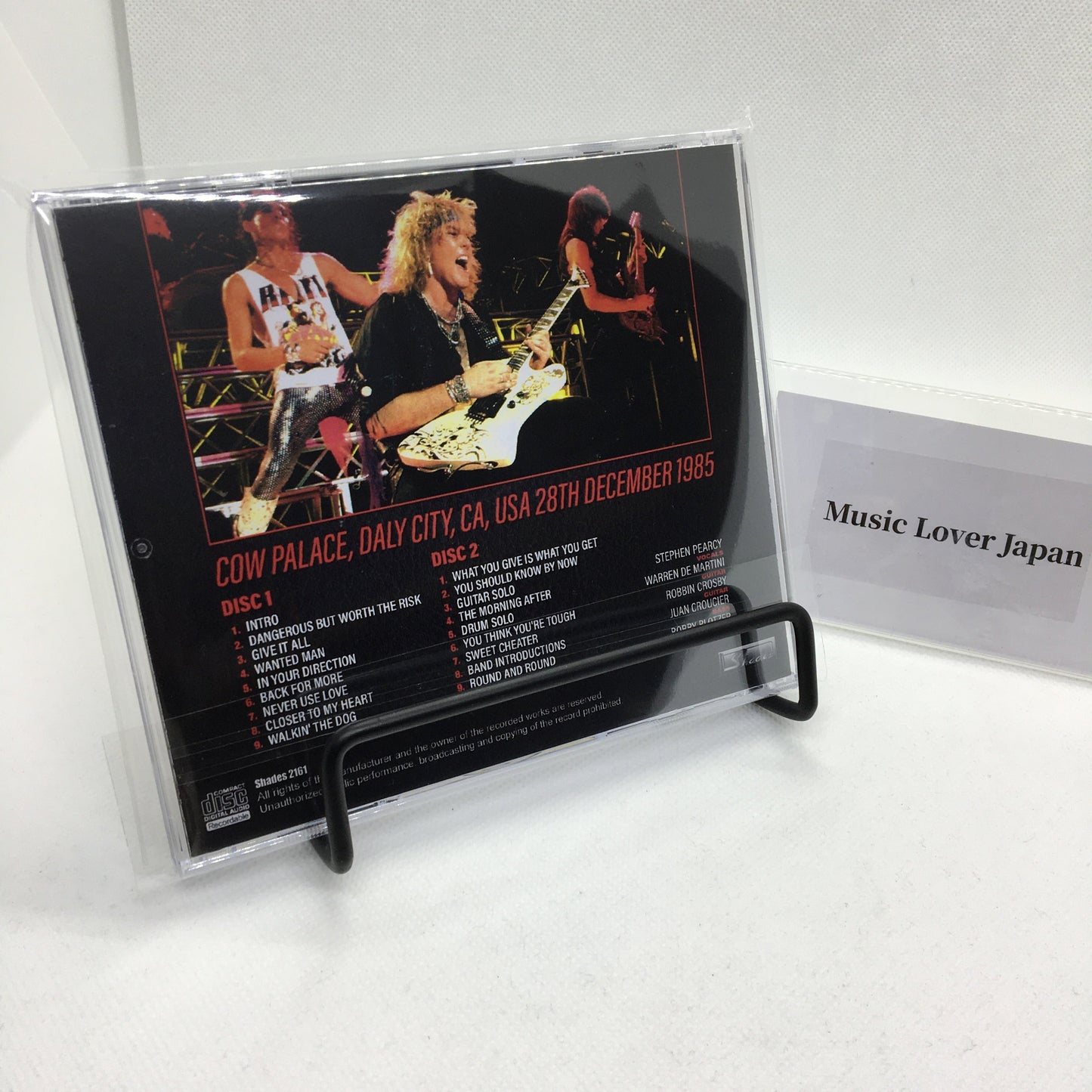 RATT / PALACIO DE LA VACA 1985 (2CDR)