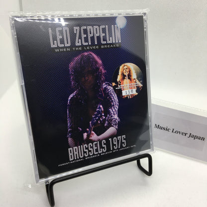 LED ZEPPELIN / WHEN THE LEVEE BREAKS BRUSSELS 1975 (4CD)