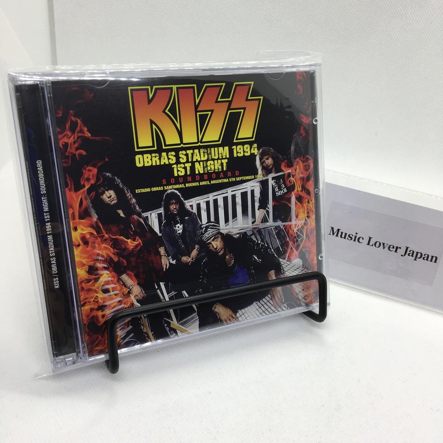 KISS / OBRAS STADIUM 1994 1ST NIGHT SOUNDBOARD (2CD+1DVDR)
