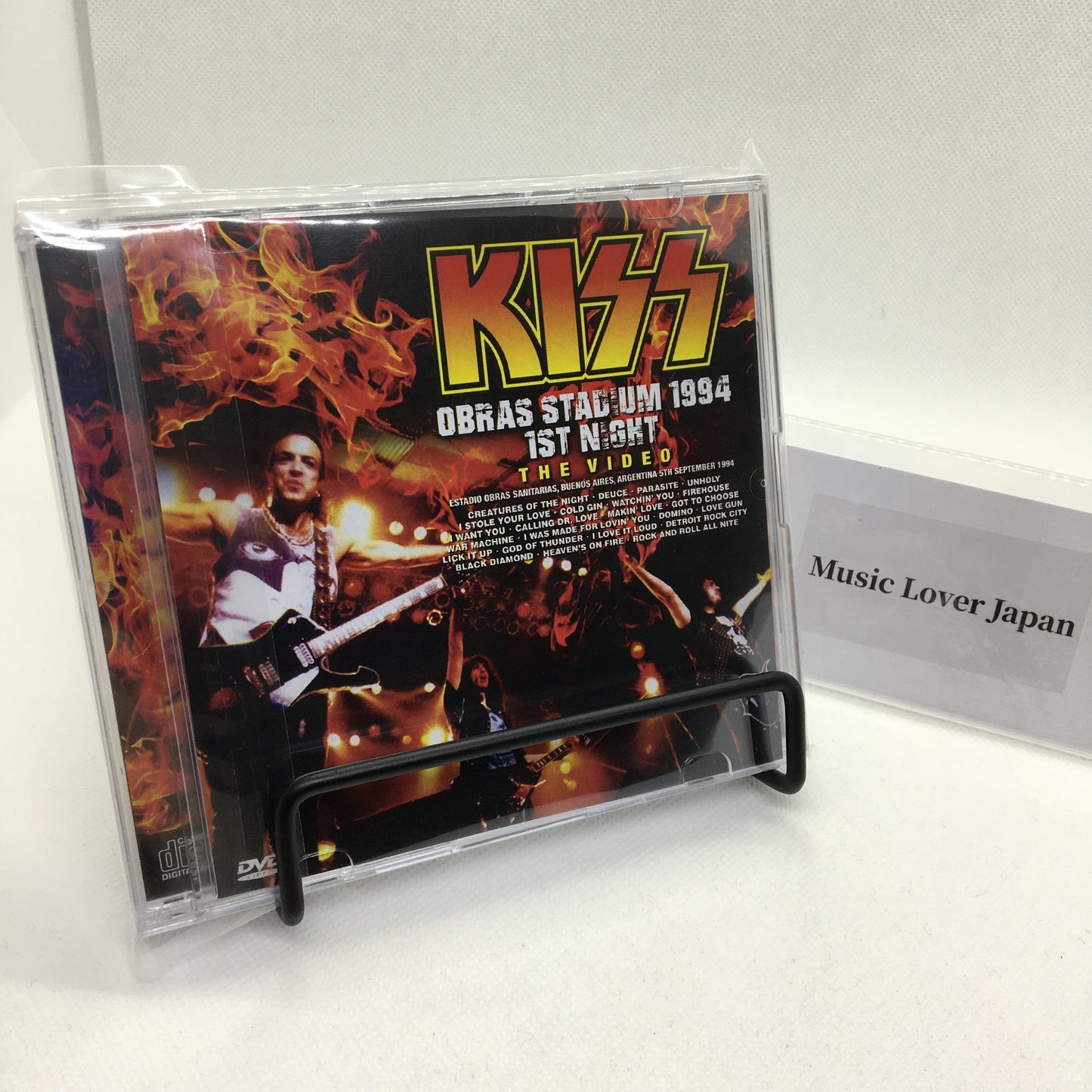 KISS / OBRAS STADIUM 1994 1ST NIGHT SOUNDBOARD (2CD+1DVDR)