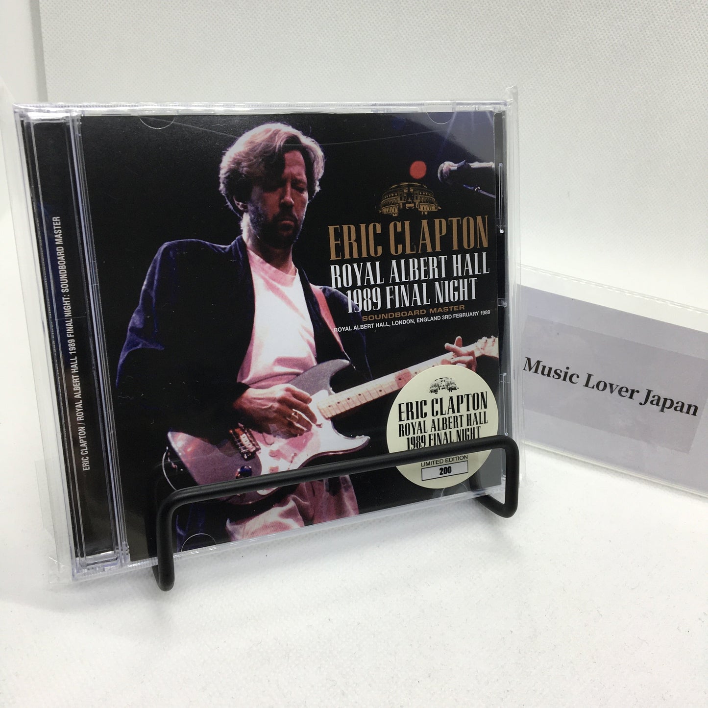ERIC CLAPTON / ROYAL ALBERT HALL 1989 FINAL NIGHT SOUNDBOARD MASTER (2CD)