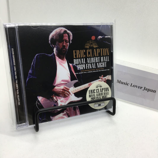 ERIC CLAPTON / ROYAL ALBERT HALL 1989 FINAL NIGHT SOUNDBOARD MASTER (2CD)