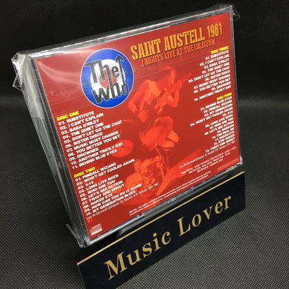 THE WHO / SAINT AUSTELL 1981 2 NIGHTS LIVE AT THE COLISEUM (4CDR)