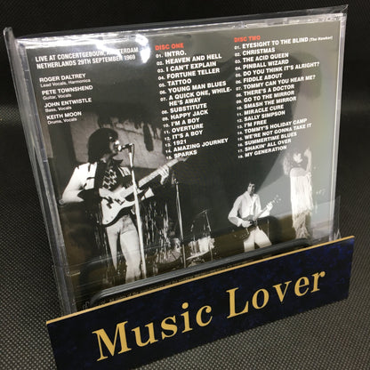 THE WHO / AMSTERDAM 1969 PRE-FM MASTER STEREO SOUNDBOARD (2CD)