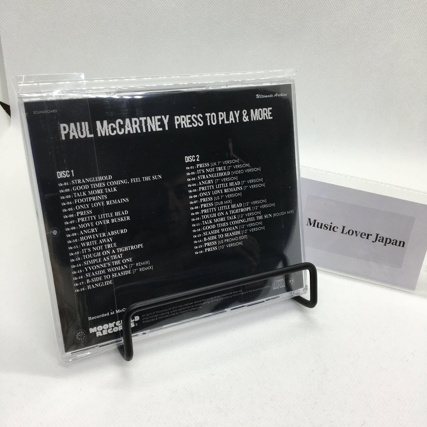 PAUL McCARTNEY / PRESS TO PLAY SESSIONS 【3CD+DVD】