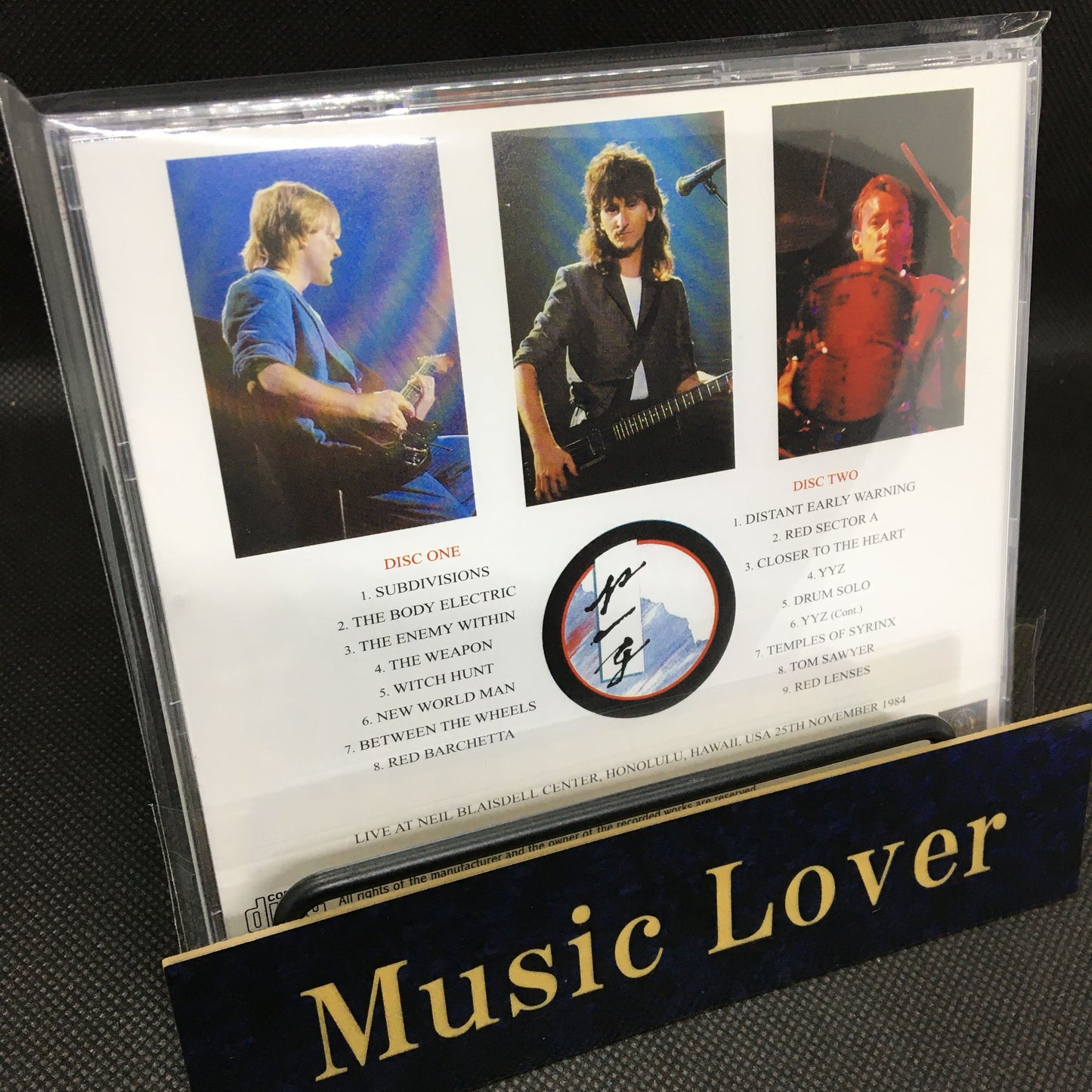 RUSH / HAWAIIAN UNDER PRESSURE 1984 CAJA DE SONIDO (2 CD)