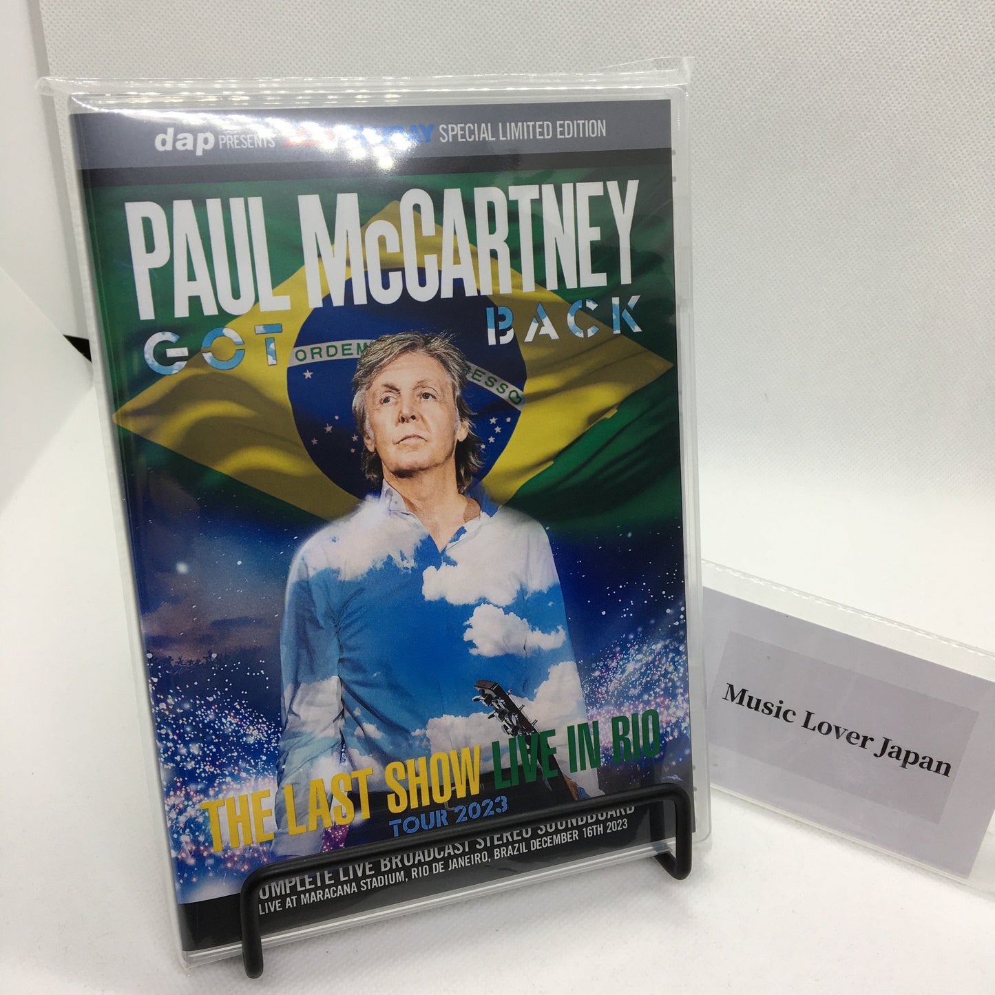 PAUL McCARTNEY / GOT BACK TOUR 2023 THE LAST SHOW LIVE IN RIO (2CD+1BDR)