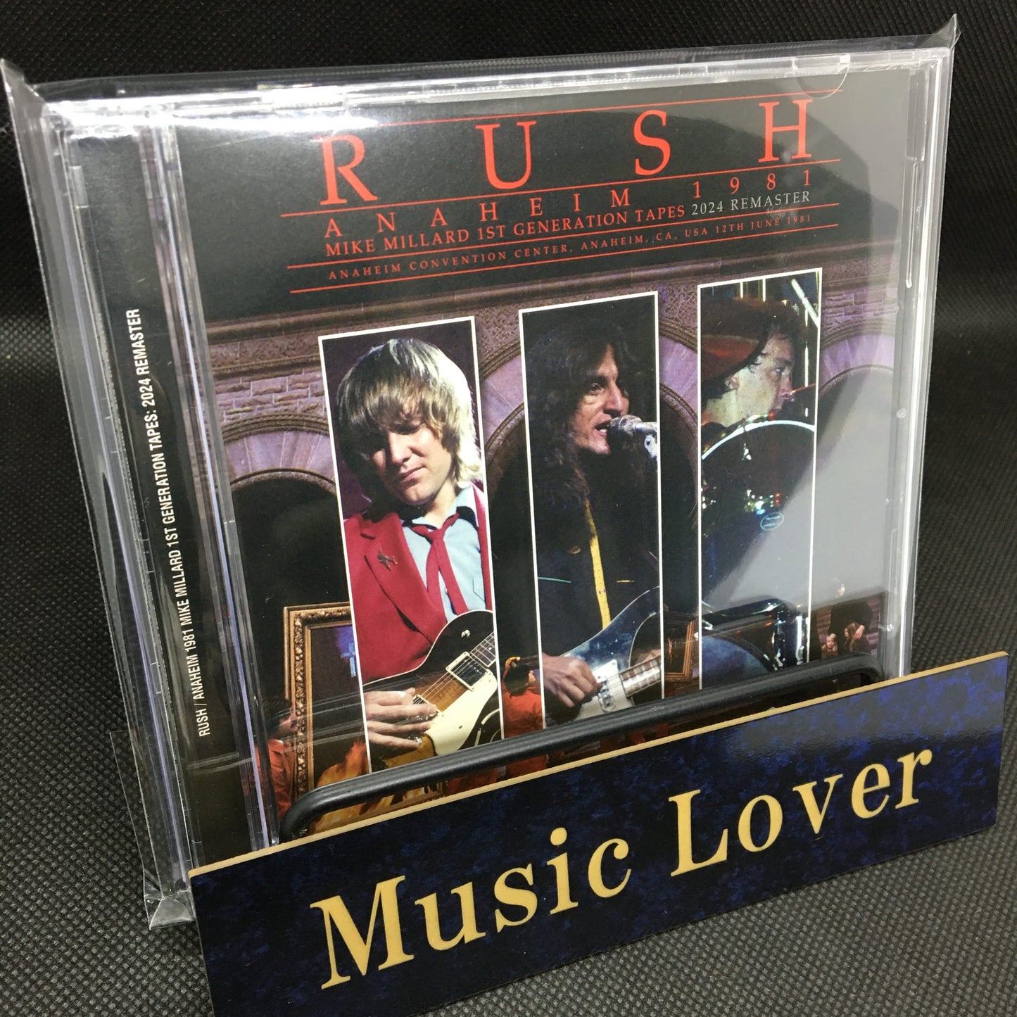 RUSH / ANAHEIM 1981 MIKE MILLARD 1ST GENERATION TAPES 2024 REMASTER (2CD)