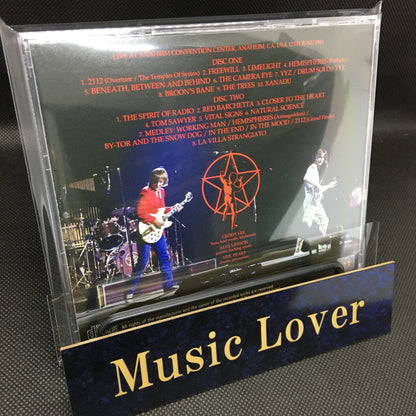 RUSH / ANAHEIM 1981 MIKE MILLARD 1ST GENERATION TAPES 2024 REMASTER (2CD)