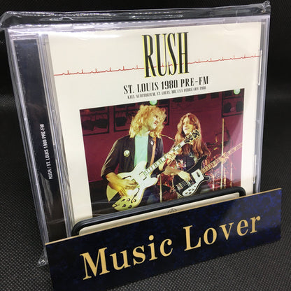 RUSH / ST. LOUIS 1980 Pre-FM (1CD+1CDR)