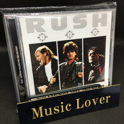 RUSH / DEFINITIVE PHILADELPHIA 1986 2ND NIGHT  SOUNDBOARD (2CD+1DVDR)