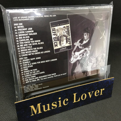 JEFF BECK w/JOHNNY DEPP / THE FINAL CONCERT RENO 2022 (2CD)