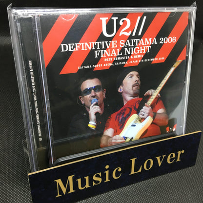 U2 / DEFINITIVE SAITAMA 2006 FINAL NIGHT 2025 REMASTER & REMIX (2CD)