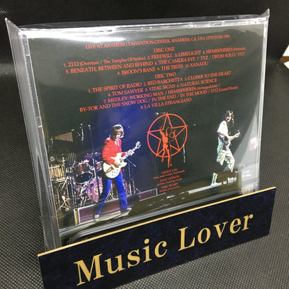 RUSH / ANAHEIM 1981 MIKE MILLARD 1ST GENERATION TAPES 2024 REMASTER (2CD)