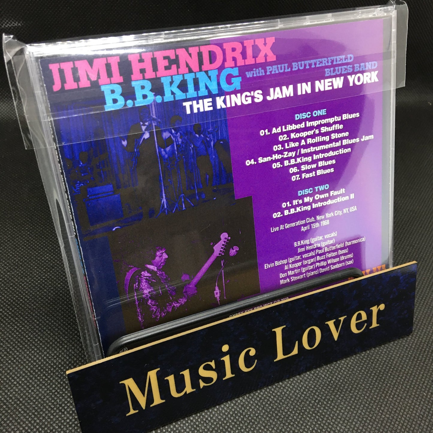 JIMI HENDRIX + B.B. KING / THE KING'S JAM IN NEW YORK (2CDR)
