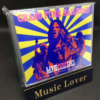 GRAND FUNK RAILROAD / LIVE JULY 1971 50TH ANNIVERSARY COLLECTOR'S EDITION (2CD+DVD)