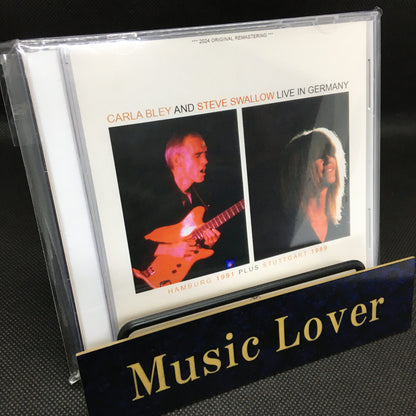 CARLA BLEY AND STEVE SWALLOW / LIVE IN GERMANY HAMBURG 1991 PLUS STUTTGART 1989 (2CDR)