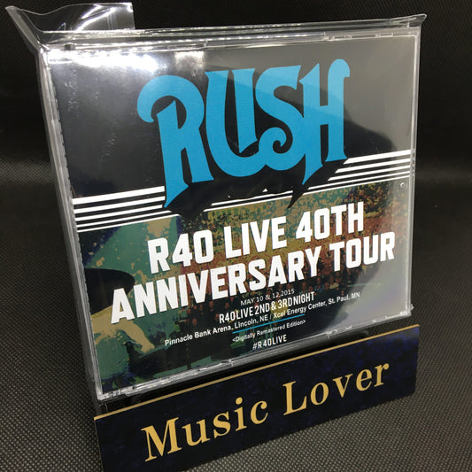 RUSH / R40 LIVE 2nd & 3rd Night (6CDR)