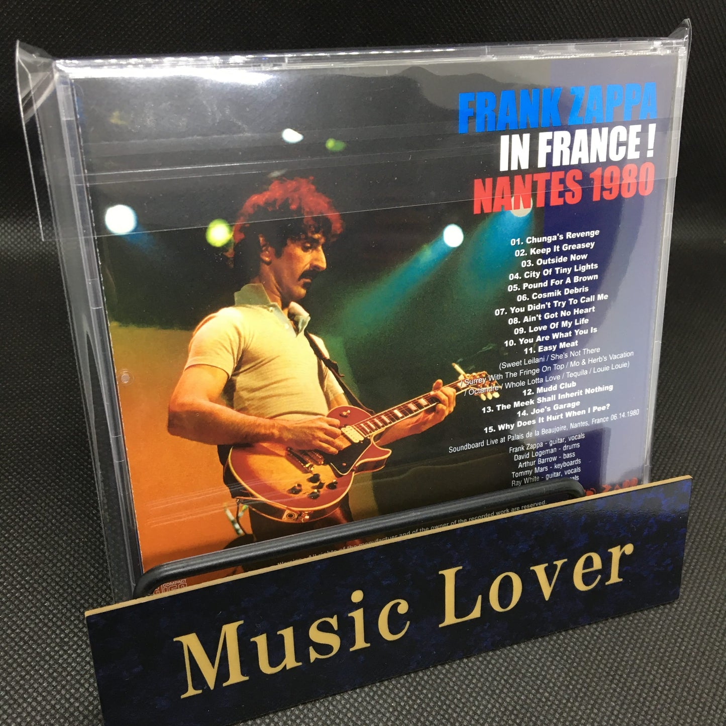 FRANK ZAPPA / IN FRANCE ! NANTES 1980 (1CDR)